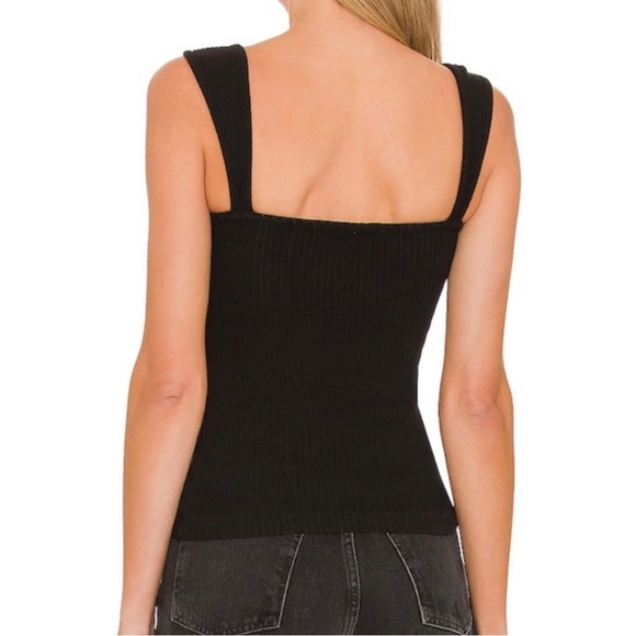 Agolde Isla Cut Out Tank Top - Picture 3 of 9